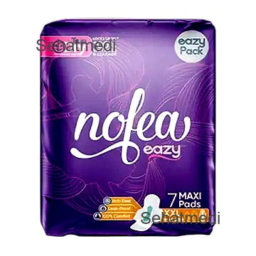 Nofea Eazy Maxi Thick Sanitary Pads Size Xxl 7Pcs