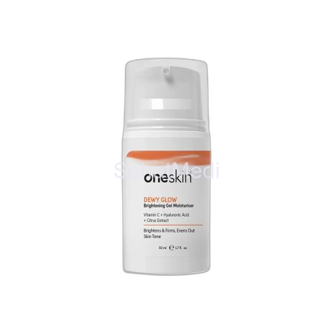 Oneskin Dewy Glow Brightening Gel Moisturizer with Vitamin C, Hyaluronic Acid & Citrus, 50ml