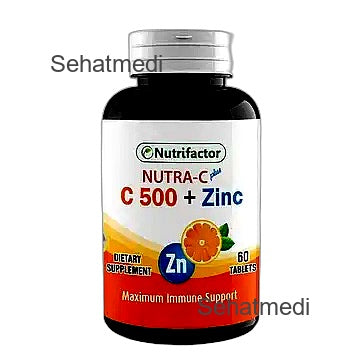 Nutrifactor Nutra-C Plus Tablets (1 Bottle = 60 Tablets)