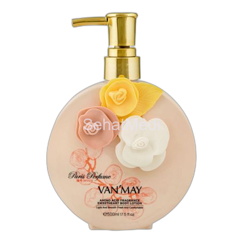 Van'May Paris Perfume Amino Acid Fragrance Sweet Heart Body Lotion, 500ml