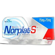 Norplat-S Tablets 75/75mg