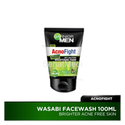 Garnier Men Acno-Fight Wasabi Facewash, 100ml