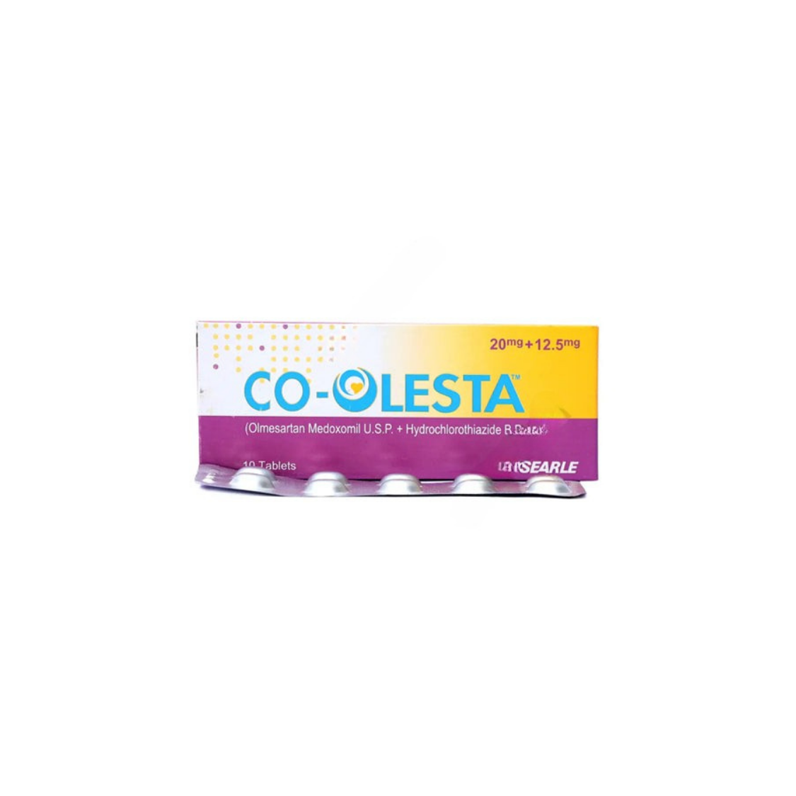 Co-Olesta Tablets 20/12.5mg