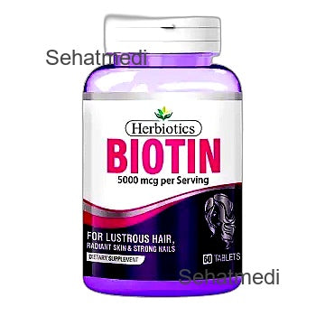 Herbiotics Biotin Tablets 5000Mcg (1 Bottle = 60 Tablets)