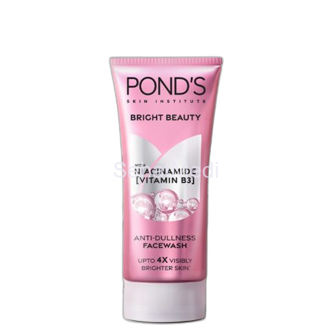 Pond's Bright Beauty Anti-Dullness Face Wash With Niacinamide & Vitamin B3, 50g