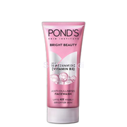 Pond's Bright Beauty Anti-Dullness Face Wash With Niacinamide & Vitamin B3, 50g
