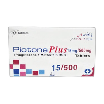 Piotone Plus Tablets 15mg/500mg