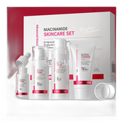 LAIKOU Pro Advanced Niacinamide Skincare Set With Cleanser, Toner, Serum, Cream, For All Skin Types, LK92924A