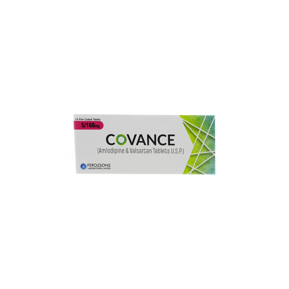 Covance Tablets 5/160 mg
