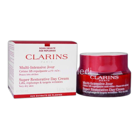 Clarins Paris Super Restorative Day Cream, Very Dry Skin, 50ml