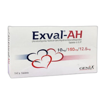 Exval-AH  Tablets 10/160/12.5mg