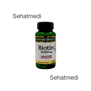 Natures Bounty Biotin Softgels 10000Mcg (1 Bottle = 120 Softgels)