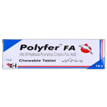 Polyfer Fa Chewable Tablets โ SehatMedi Online Pharmacy