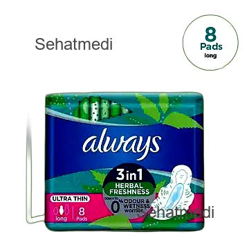 Always Ultra Sanitary Pads Long Single Pack