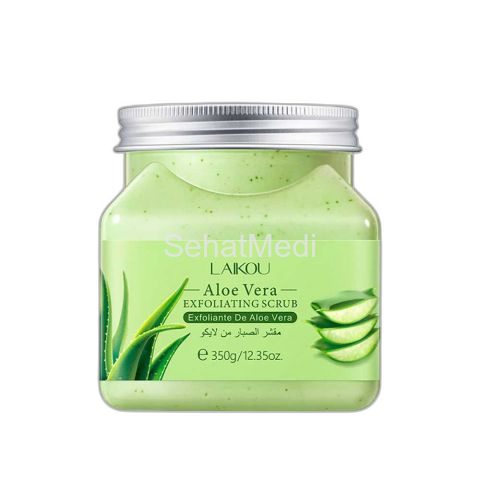 Laikou Fenyi Aloe Vera Exfoliating Body Scrub, 350g, LK83458A