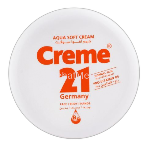 Creme 21 Aqua Soft Cream, Normal Skin, 250ml