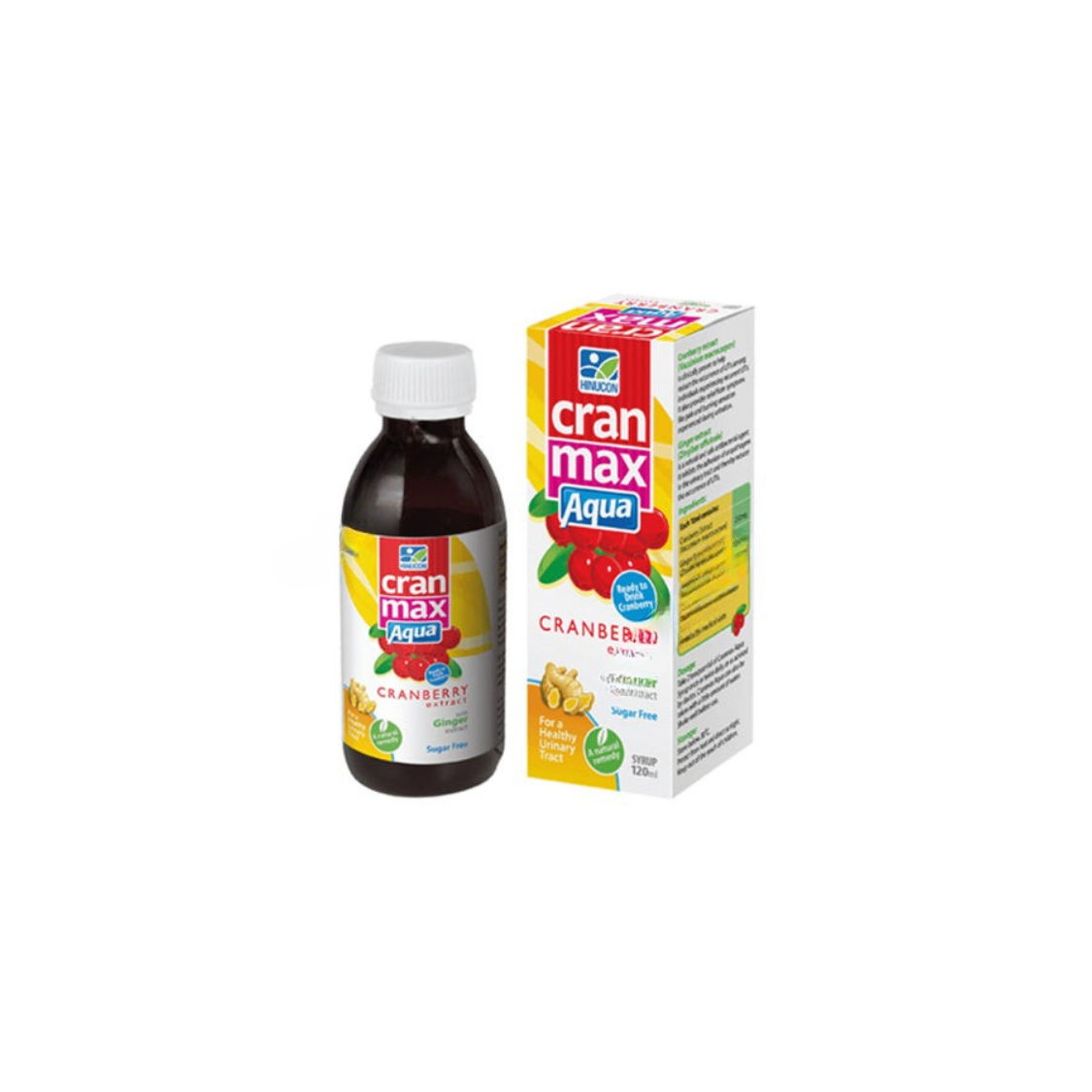 Cran Max Aqua Syrup 120ml