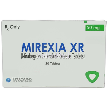 Mirexia Xr Tablets 50mg