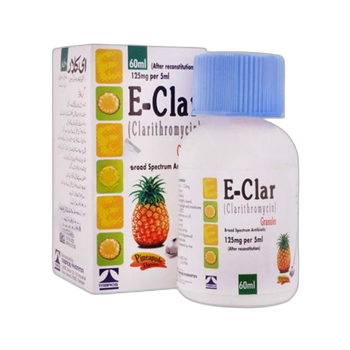 E-Clar  Syrup 125mg/5ml 60ml