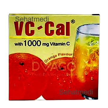 Vc-Cal Powder Orange Flavour Sachets (1 Box = 10 Sachets)