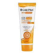 Cute Plus Eco Series Acne Wash Clears Breakouts Oil Free, For All Skin Types, 100ml