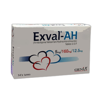 Exval-AH Tablets  5/160/12.5mg