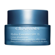 Clarins Paris Hydra-Essentiel SPF 15 Silky Cream, Moisturizes & Quenches, Normal To Dry Skin, 50ml