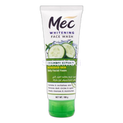 Mec Whitening Cucumber Extract Face Wash, 100g