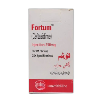 Fortuin Injection Fortum IM/IV Injection 250mg – SehatMedi Online Pharmacy
