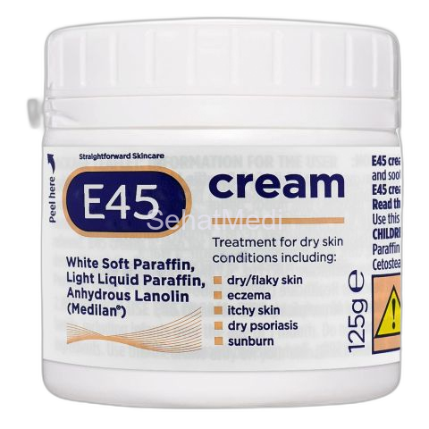 E-45 Dry Skin Cream, For Dry Skin, 125g