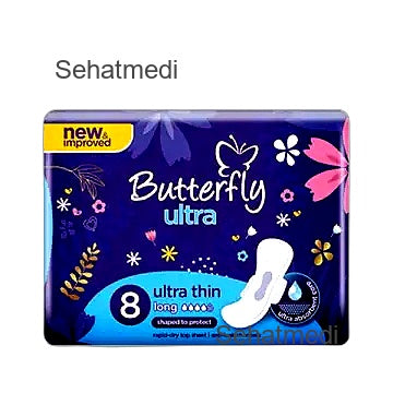 Butterfly Ultra-Thin Economy Pack Sanitary Packs Long 8 Pcs