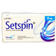 Setspin Tablets 8mg