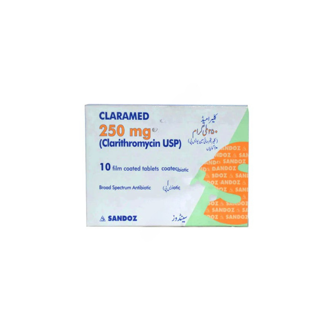 Claramed Tablets 250mg