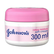 Johnson's 24 Hour Moisture Soft Cream, 300ml