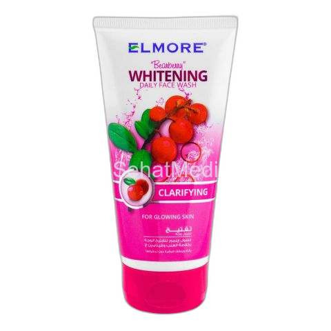 Elmore Clarifying Whitening Daily Face Wash, With Vitamin C, 150ml