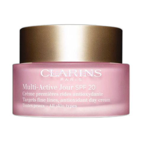 Clarins Paris Multi-Active Jour SPF 20 Anti Oxidant Day Cream, All Skin Types, 50ml