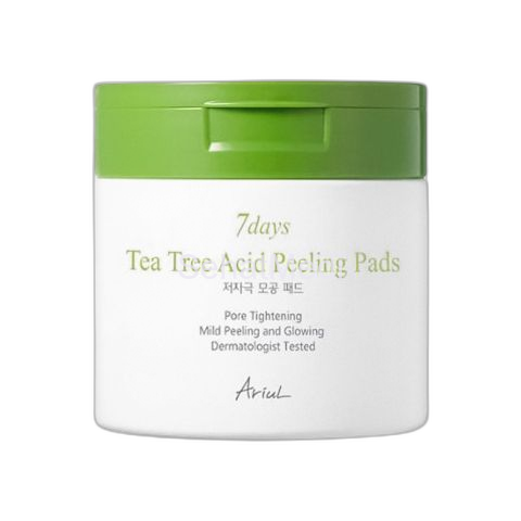 Ariul 7 Days Tea Tree Acid Peeling Pads, 70-Pack, 150ml