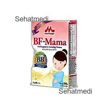 Morinaga Bf-Mama Nutritional Supplement Vanilla Powder Milk 200G