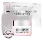 L'Oreal Paris Glycolic Bright Glowing Day Cream, SPF 17, 50ML