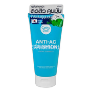 Cathy Doll Anti-Ac Cushion Facial Cleanser, Control Oil & Shrink Pores For Acne-Prone Skin, 120ml