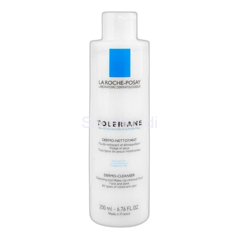 La Roche-Posay Toleriane Dermo Milky Cleanser and Makeup Remover, For Sensitive Skin, 200ml