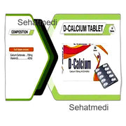 D-Calcium Tablets (1 Strip = 10 Tablets)