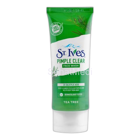 St. Ives Pimple Clear Tea Tree Face Wash, 100g