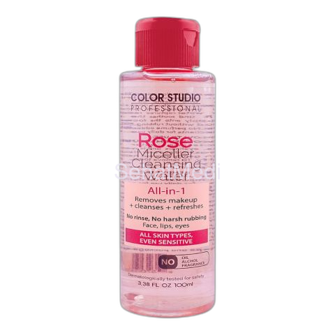 Color Studio Rose All-In-1 Miceller Cleansing Water, 100ml