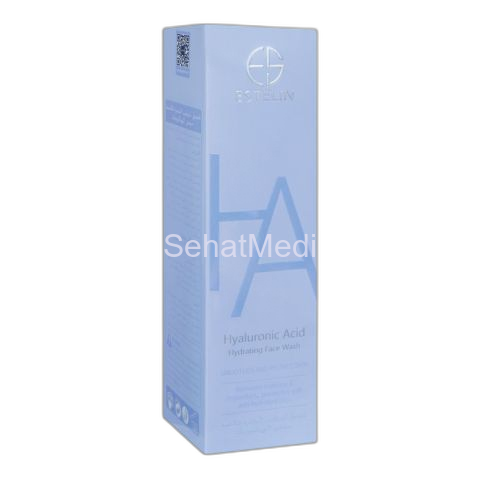 Estelin Hyaluronic Acid Hydrating Face Wash, Smoothes & Plumps Skin, 100g