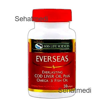 Everseas Softgel Jar (1 Bottle = 30 Softgels)