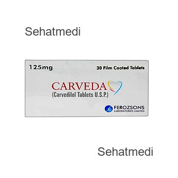 Carveda Tablets 12.5Mg