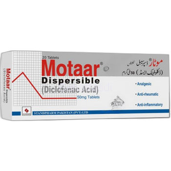 Motaar Dispersible Tablets 50mg
