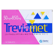 Treviamet Tablets 50mg+850mg