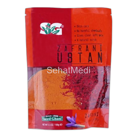 Saeed Ghani Zafrani Ubtan, 100g